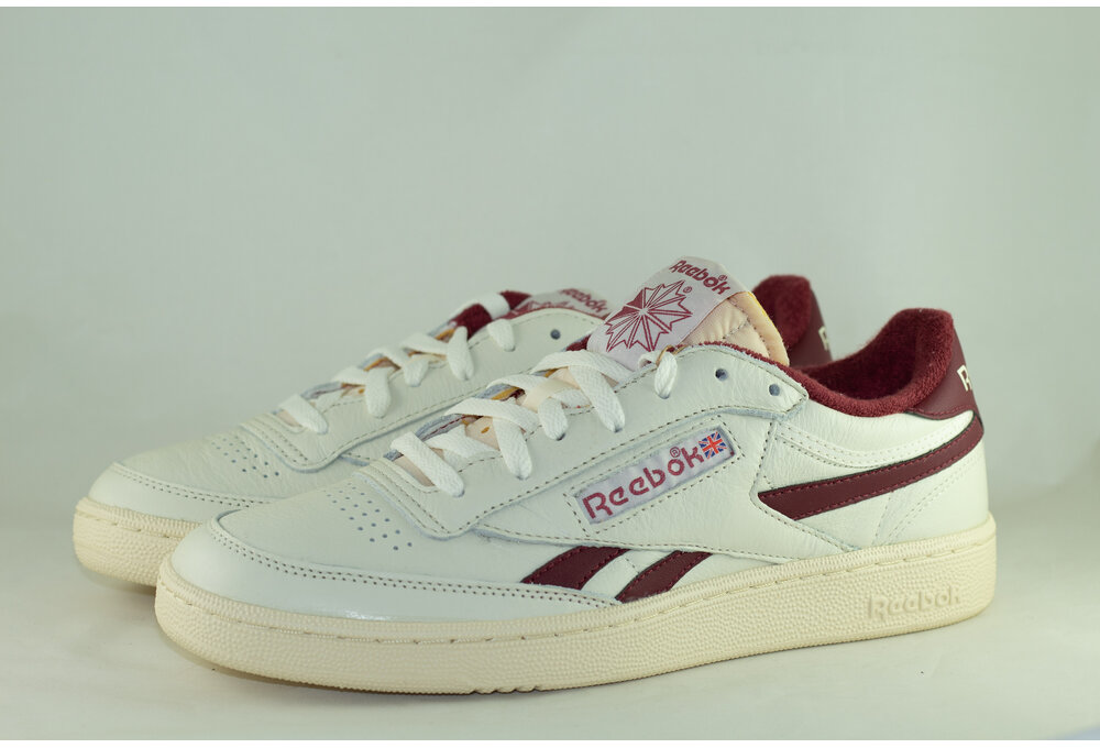 REEBOK CLUB C REVENGE Chalk/ White/ Burgundy