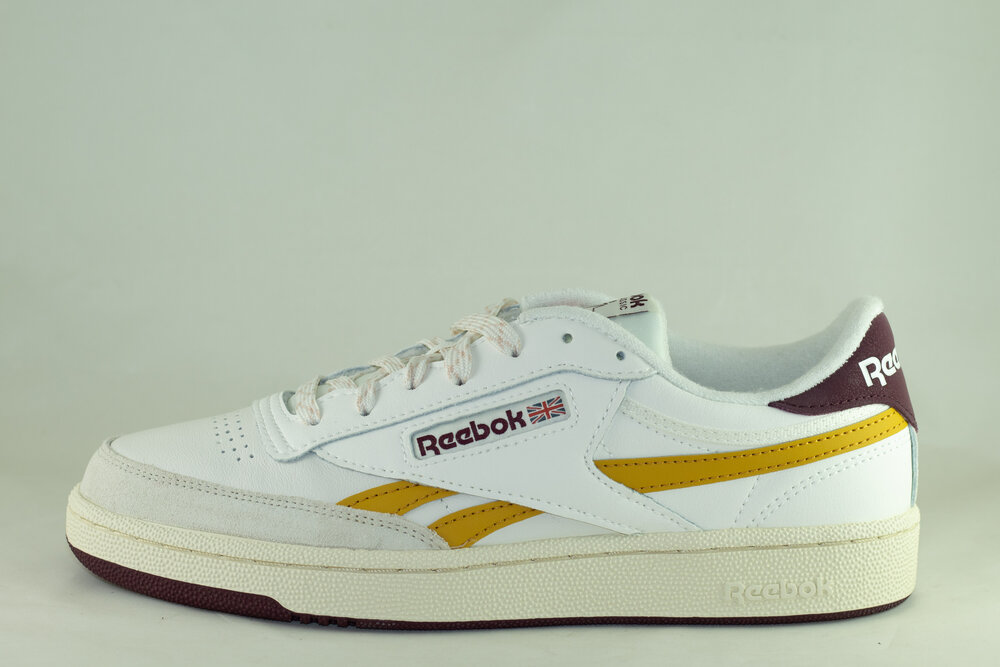 REEBOK REEBOK CLUB C REVENGE Chalk/ Gold/ Cherry