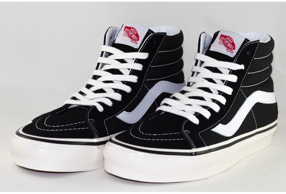 VANS SK8-HI 38 DX (Anaheim Factory) Black/ True White