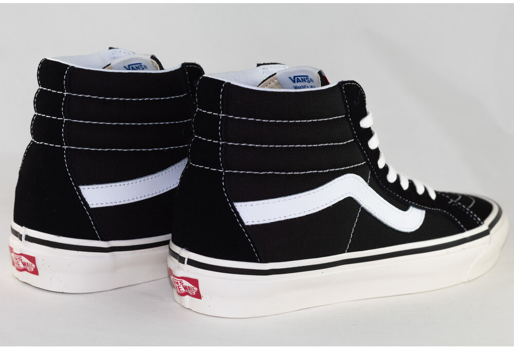 VANS SK8-HI 38 DX (Anaheim Factory) Black/ True White