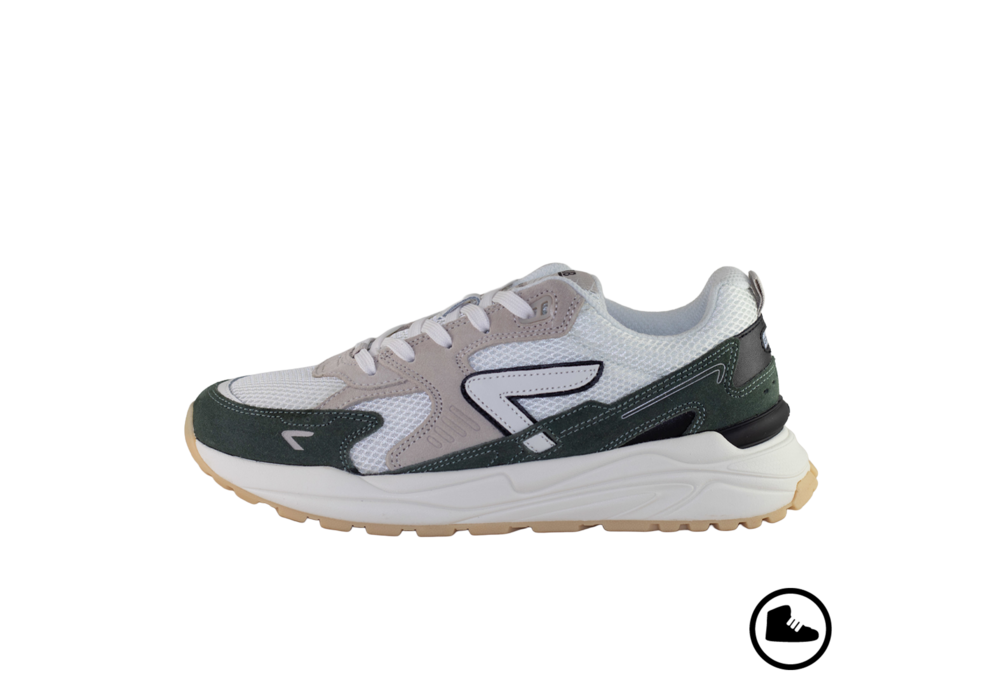 HUB GRID S48 Off White/ Off White/ Sage Green/ Off White- Milky Gum