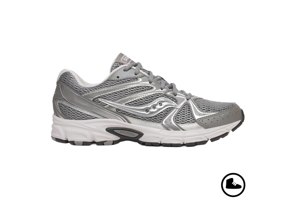 SAUCONY  RIDE MILLENNIUM Grey/ Silver
