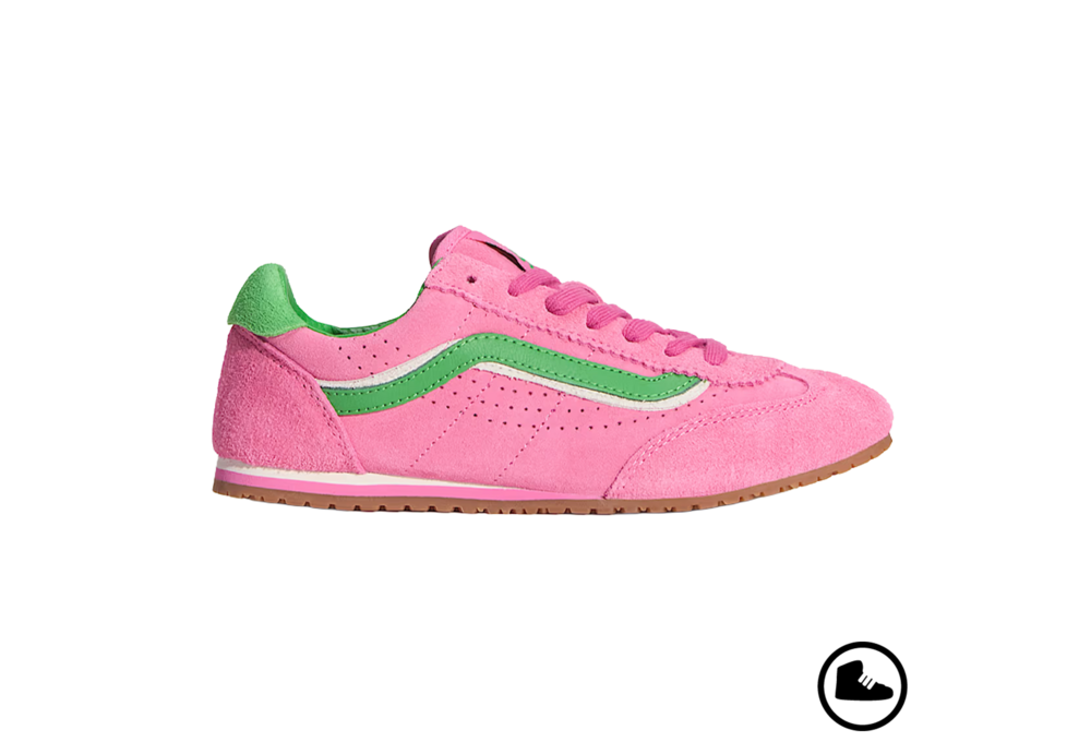 VANS SUPER LOWPRO Pink Fizz/ Bright Green
