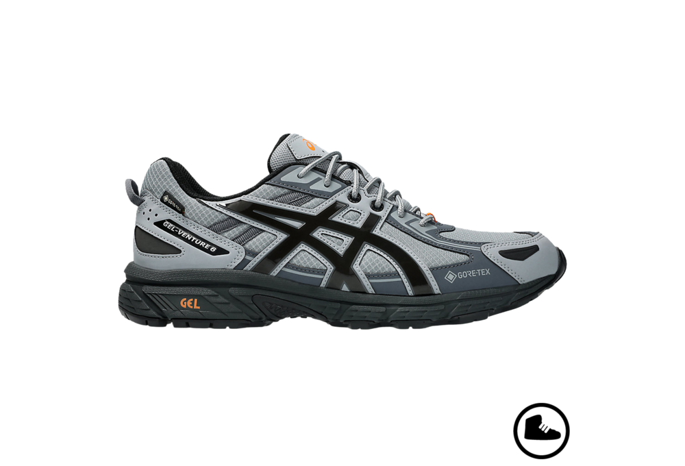 ASICS GEL-VENTURE 6 GTX Gravel/ Orange Cone