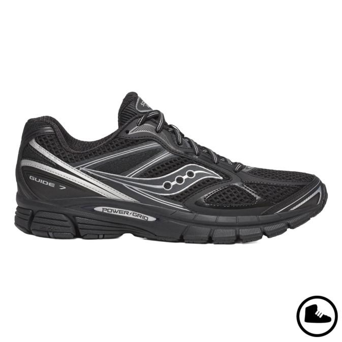 SAUCONY SAUCONY PROGRID Guide 7 Black/ Silver