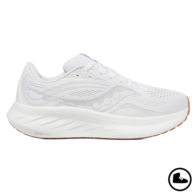 SAUCONY SAUCONY RIDE 18 White/ Gum