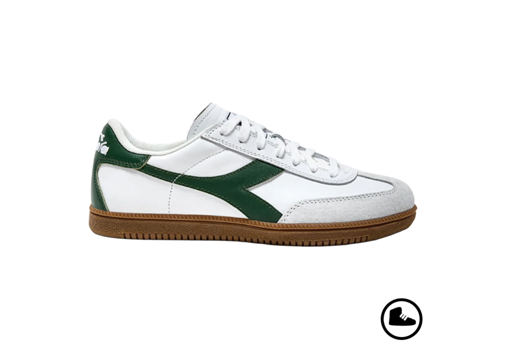 DIADORA TRAINER White/ Fogliage Green