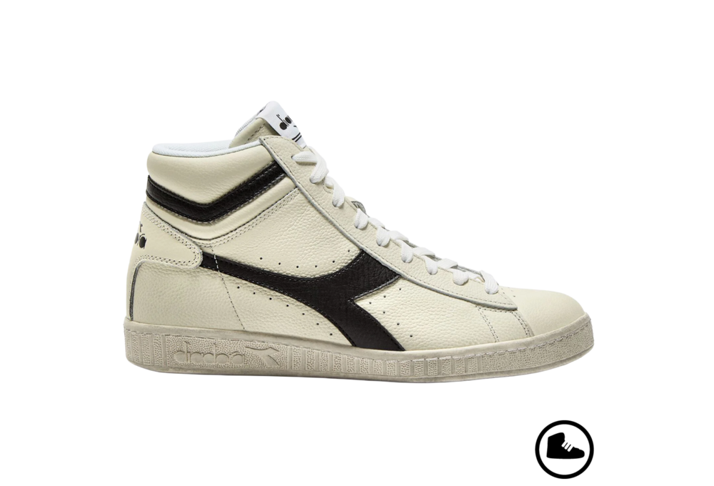 DIADORA GAME HIGH WAXED White/ Black