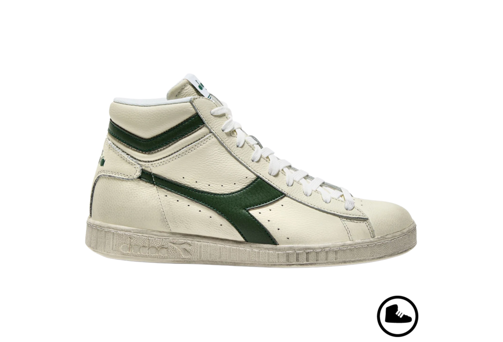 DIADORA GAME HIGH  WAXED White/ Fogliage