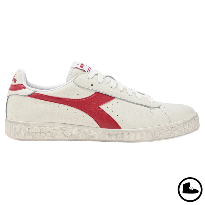 DIADORA DIADORA GAME LOW WAXED White/ Red Pepper