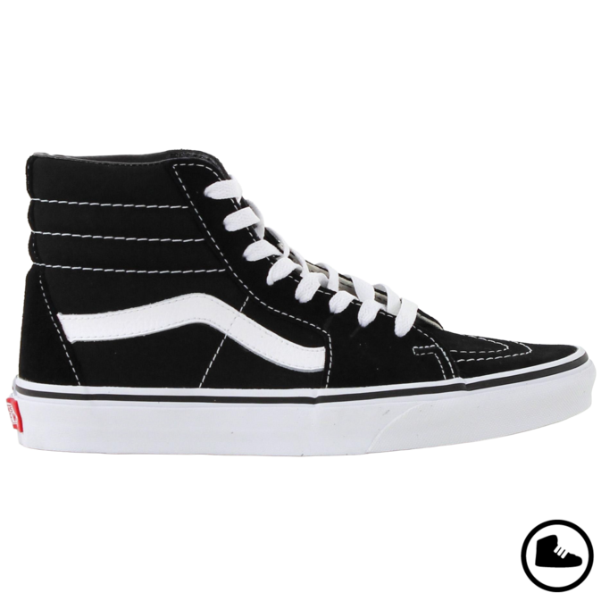VANS VANS SK8-HI  Black/ True White