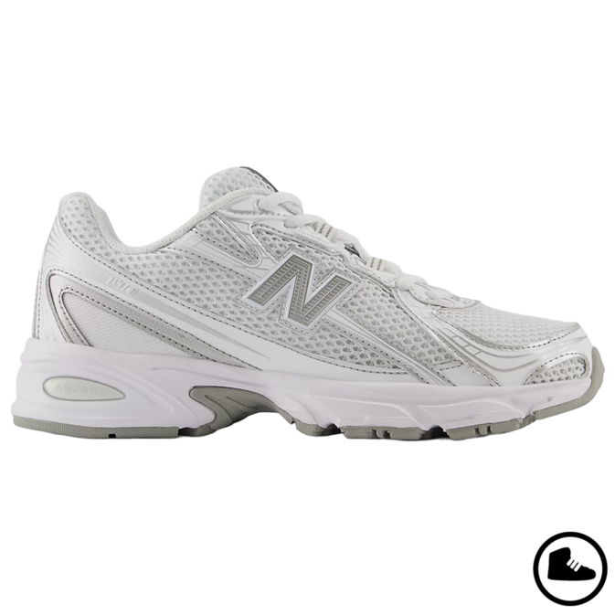 NEW BALANCE NEW BALANCE U740WM2 White/ Silver Metallic/ Reflective
