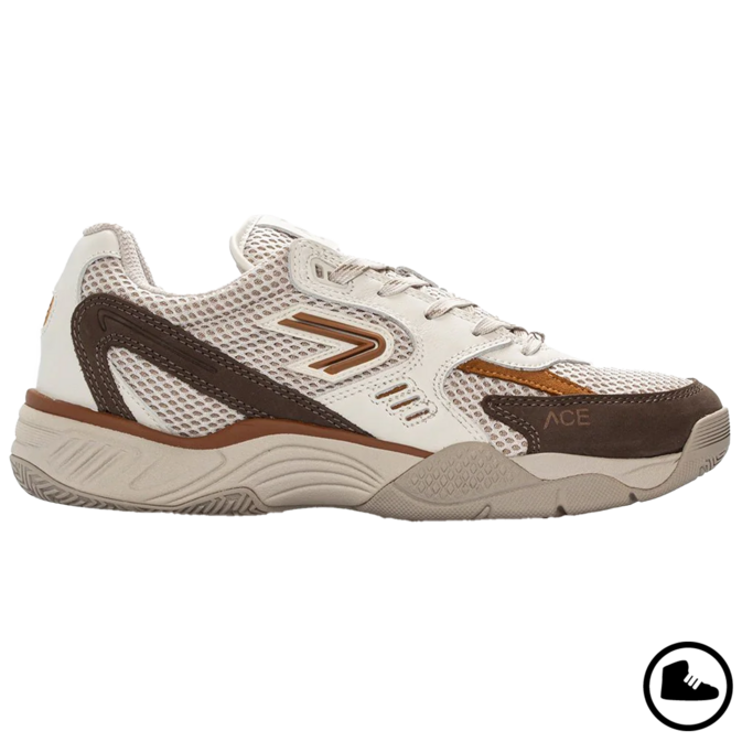 HUB HUB ACE '25 Lt Bone/ Cognac/ Dark Coffee/ Lt Bone-Bone