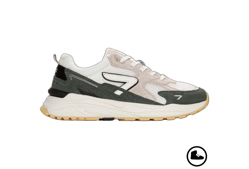 HUB GRID S48 Off White/ Off White/ Sage Green/ Off White- Milky Gum