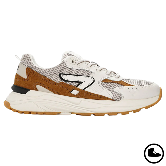 HUB HUB GRID M48 Almond Brown/ Off White/ Cognac/ Off White- Lt Gum