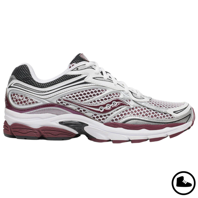 SAUCONY PROGRID OMNI 9 White/ Maroon
