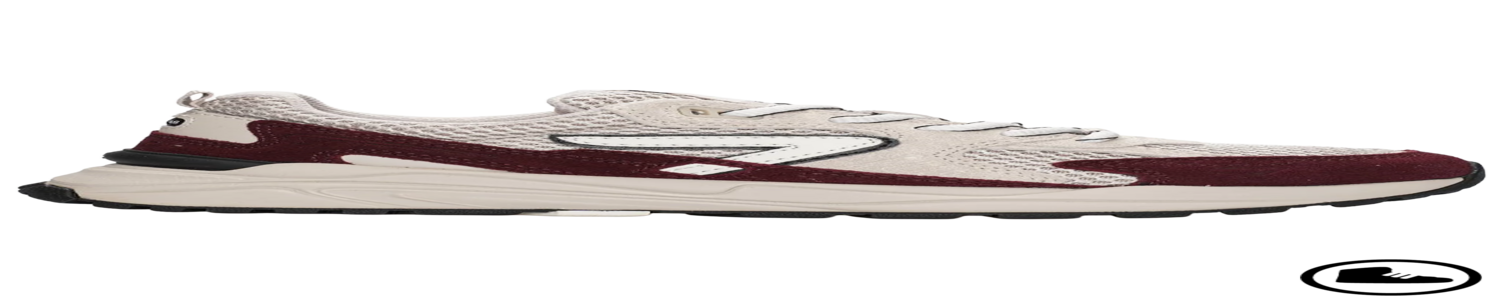 HUB GRID M46 Almond Brown/ off Wht/ Dark Burgundy/ Lt Bone- Blk