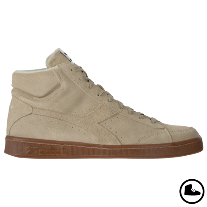DIADORA GAME HIGH SUEDE Beige Dollar