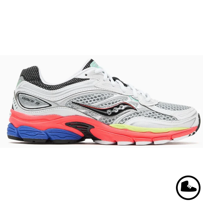 SAUCONY PROGRID OMNI 9 White/ Virired