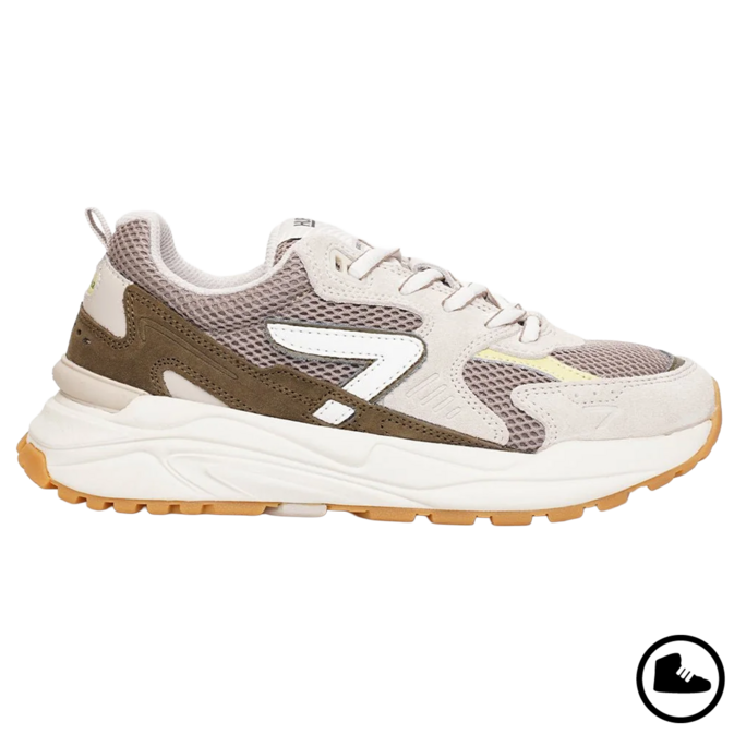 HUB GRID M61 Almond Brown/ White/ Dark Olive/ Wild Lime/ Lt Gum