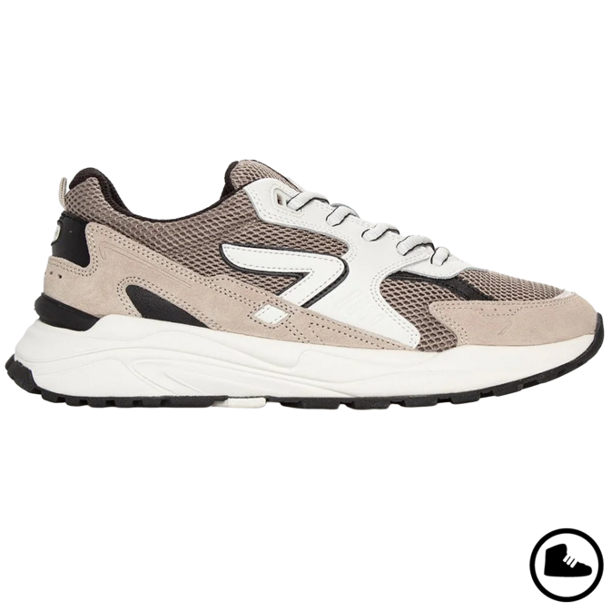 HUB GRID M37 Almond Brown/ Off White/ Bone
