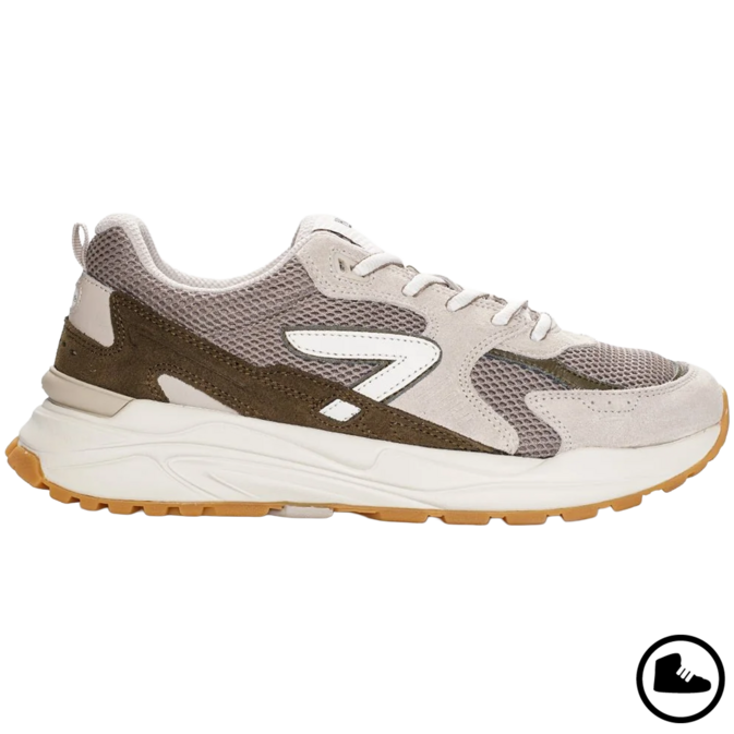 HUB GRID M61 Almond Brown/ Wht/ Dark Olive/ Off Wht- Lt- Gum