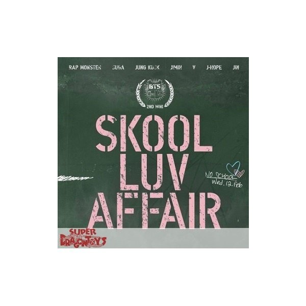 Bts Skool Luv Affair 2nd Mini Album Superdragontoys