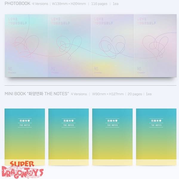 Bts Love Yourself Answer F Version Special Album Official Poster Superdragontoys