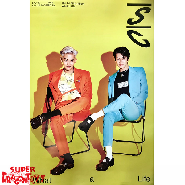 EXO-SC - "WHAT A LIFE" OFFICIAL POSTER - SUPERDRAGONTOYS