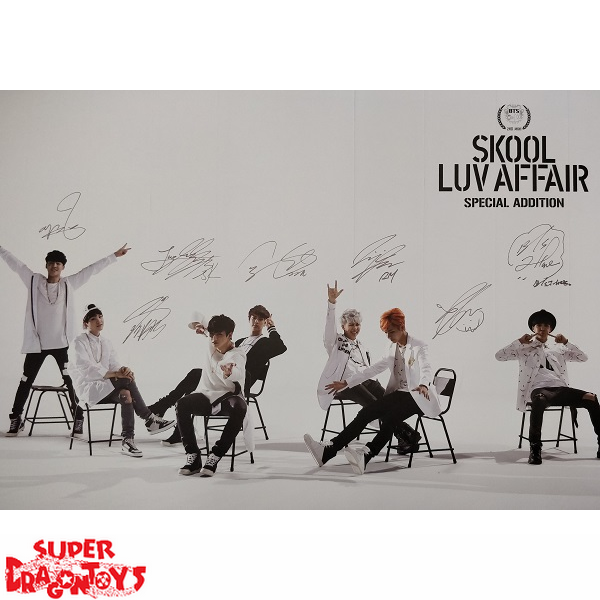 Bts Skool Luv Affair Special Addition Official Poster Superdragontoys