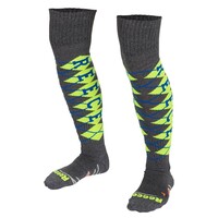 Highfields Socks Grey-Yellow