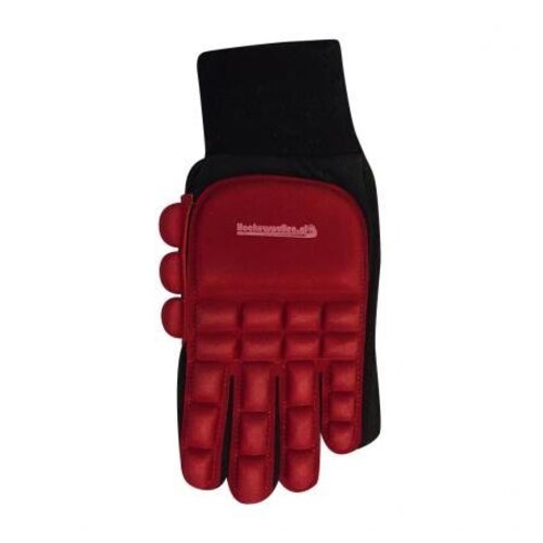 Hockeyspullen.nl Zaal Handschoen Full Finger Glove Special rood