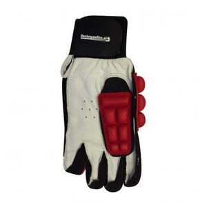 Hockeyspullen.nl Zaal Handschoen Full Finger Glove Special rood