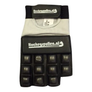 Hockeyspullen.nl Handschoen Half Finger Basic Zwart *
