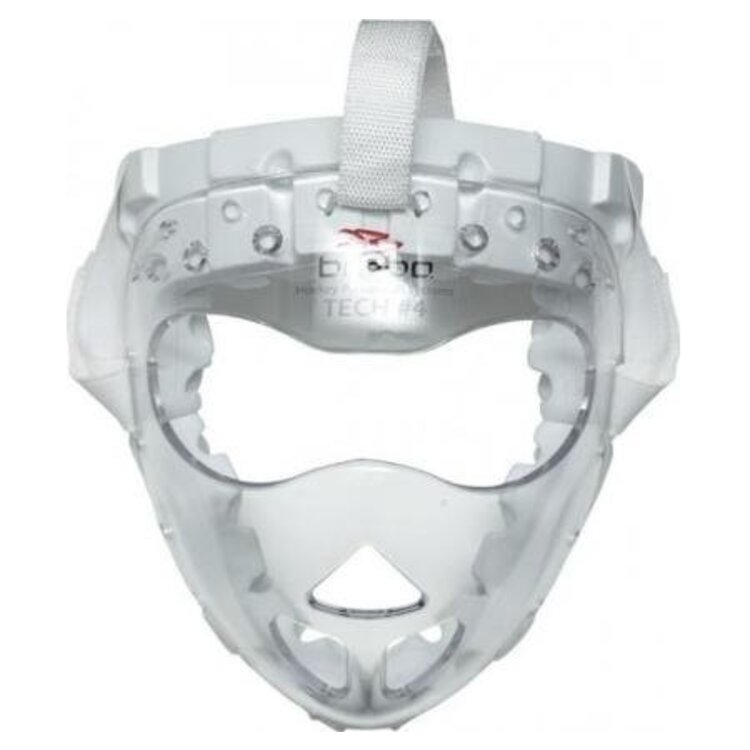 Brabo Spelersmasker Transparant Senior