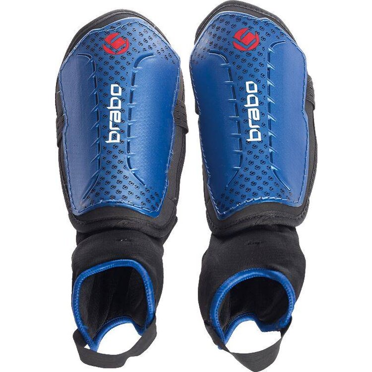 Brabo scheenbeschermers F4 blauw JR