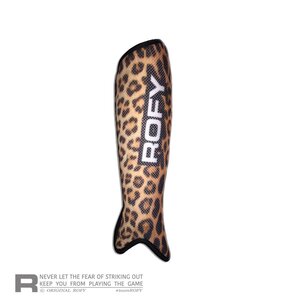 ROFY leopard Scheenbeschermers