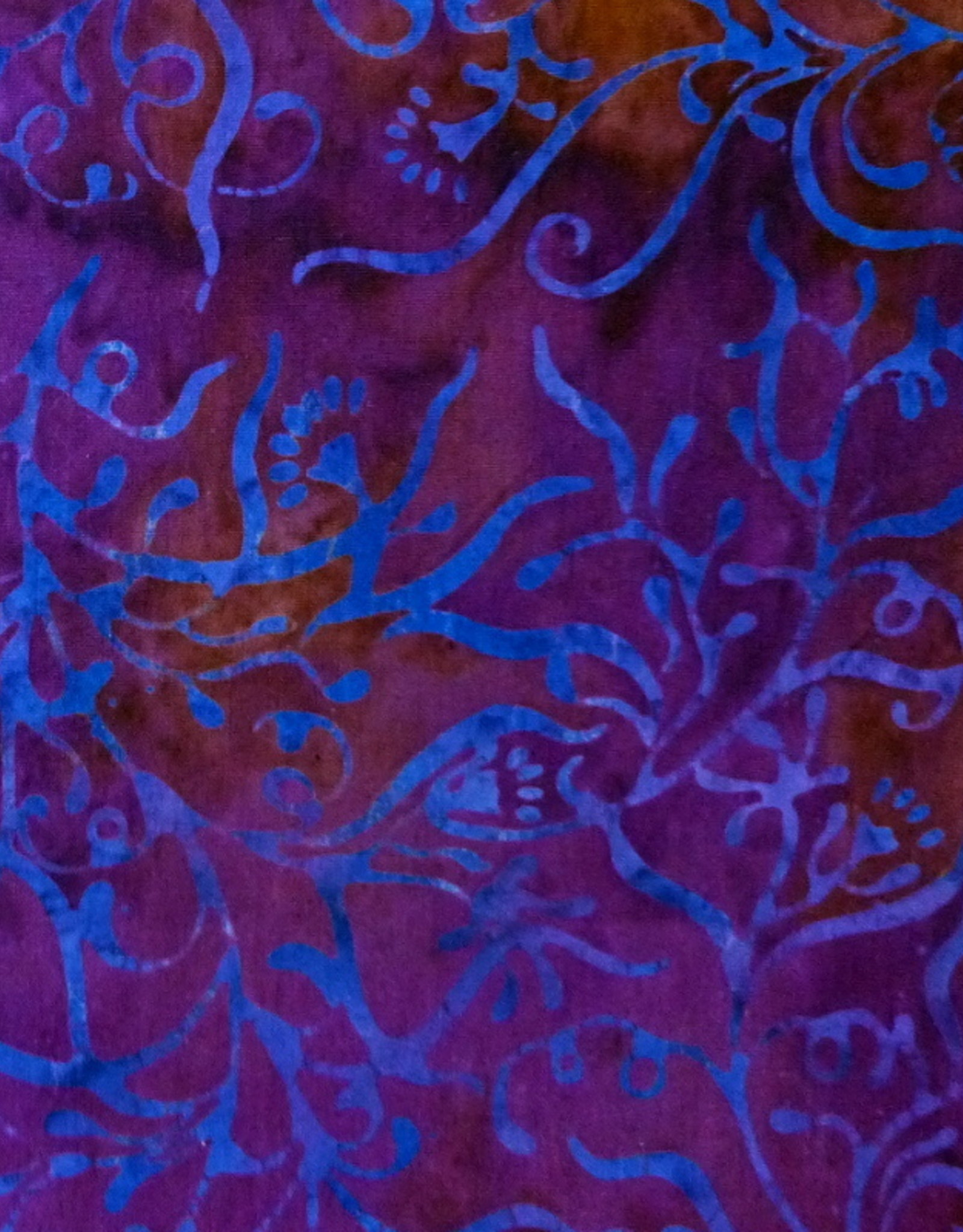 Diverse 10 cm  Batik  violett blau