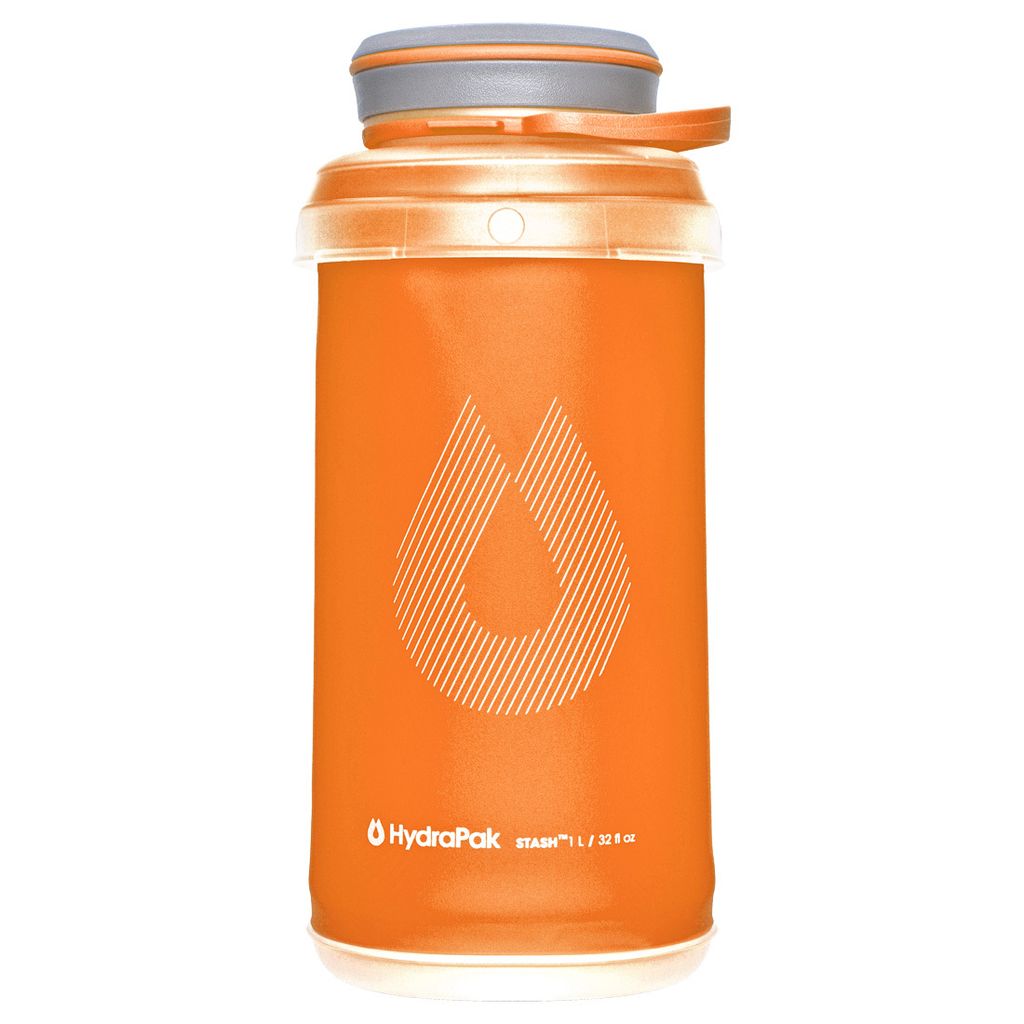 Hydrapak Hydrapak Stash 2.0 Bottle 1 Liter APA Outdoor Shop Stand
