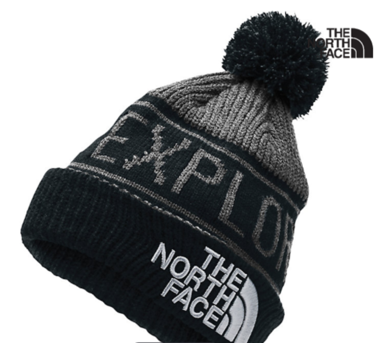 the north face pom beanie
