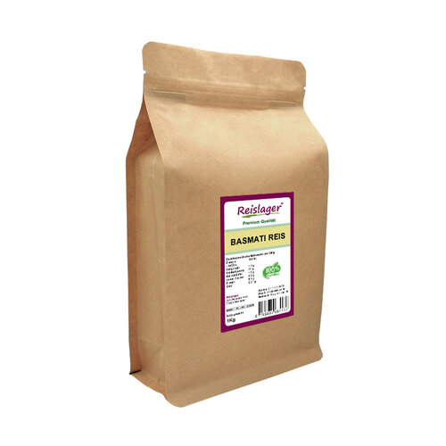 Basmati Reis 100% Organic 1Kg 