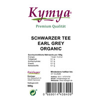 Schwarzer Tee Earl Grey 500g - Organic