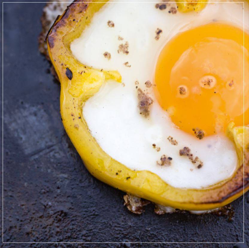 Recept: Sunny side up - Heerlijk spiegelei met groente voor op de OFYR BBQ
