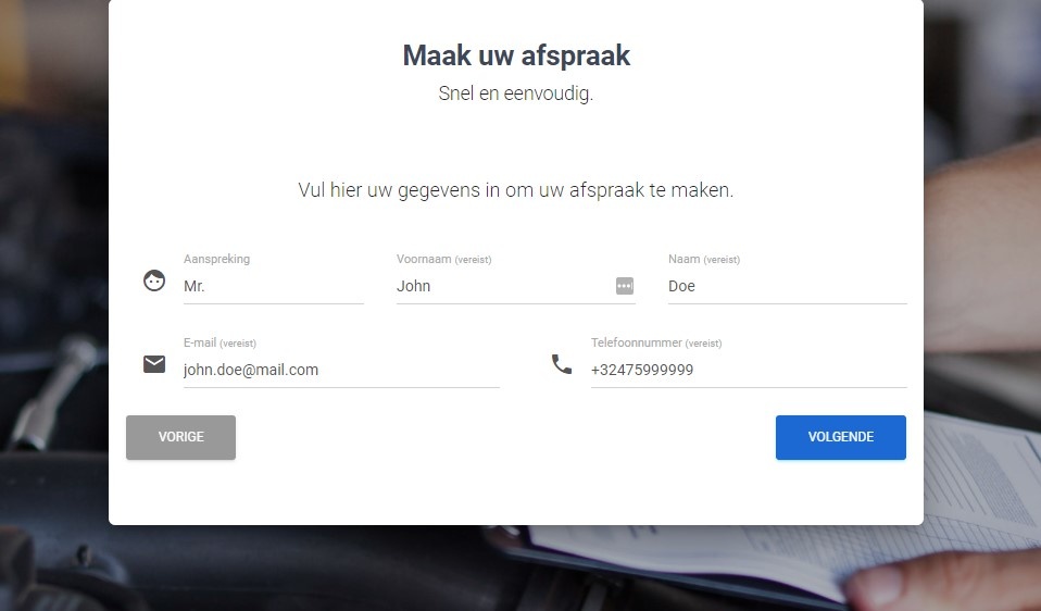 Module de Rendez-Vous