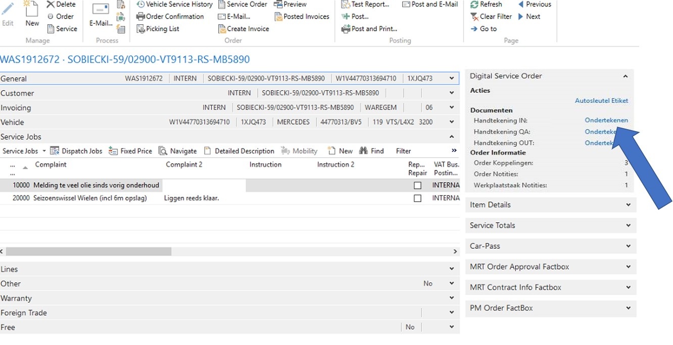 Carya Digital Service Order (DSO)