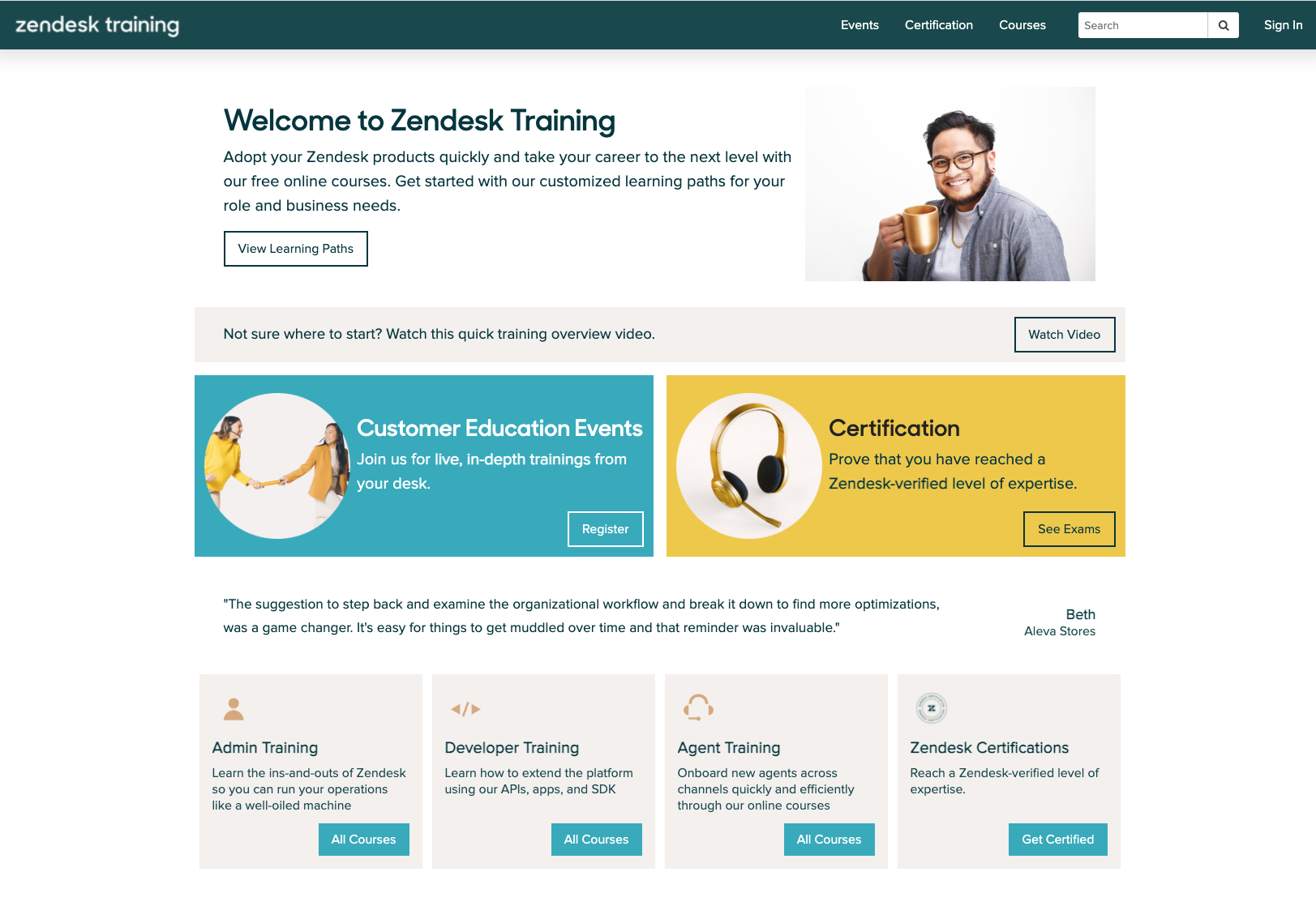 Plateforme e-Learning personnalisée