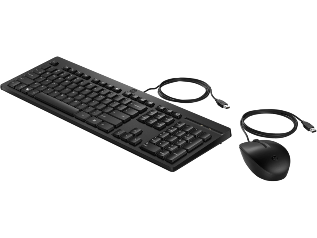 HP HP 225 Maus und Tastatur mit Kabel