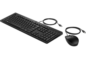 HP Souris et clavier HP 225 avec câble