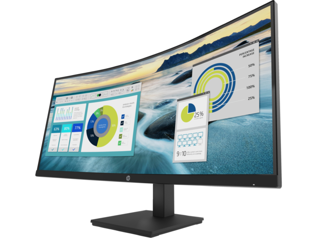 HP HP P34hc G4 display + docking +  keyboard + mouse