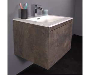 Badkamermeubel inclusief wastafel vlieland van ocean bathrooms